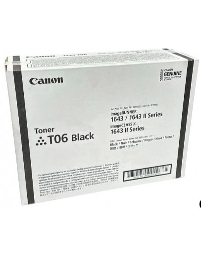 CANON iR1643i II TONER T06 BLACK  (Genuine)